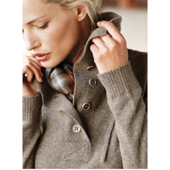 Peruvian Connection alpaca oatmeal sweater dress - Picture 3 of 7